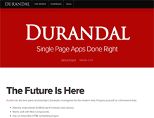 Tablet Screenshot of durandaljs.com